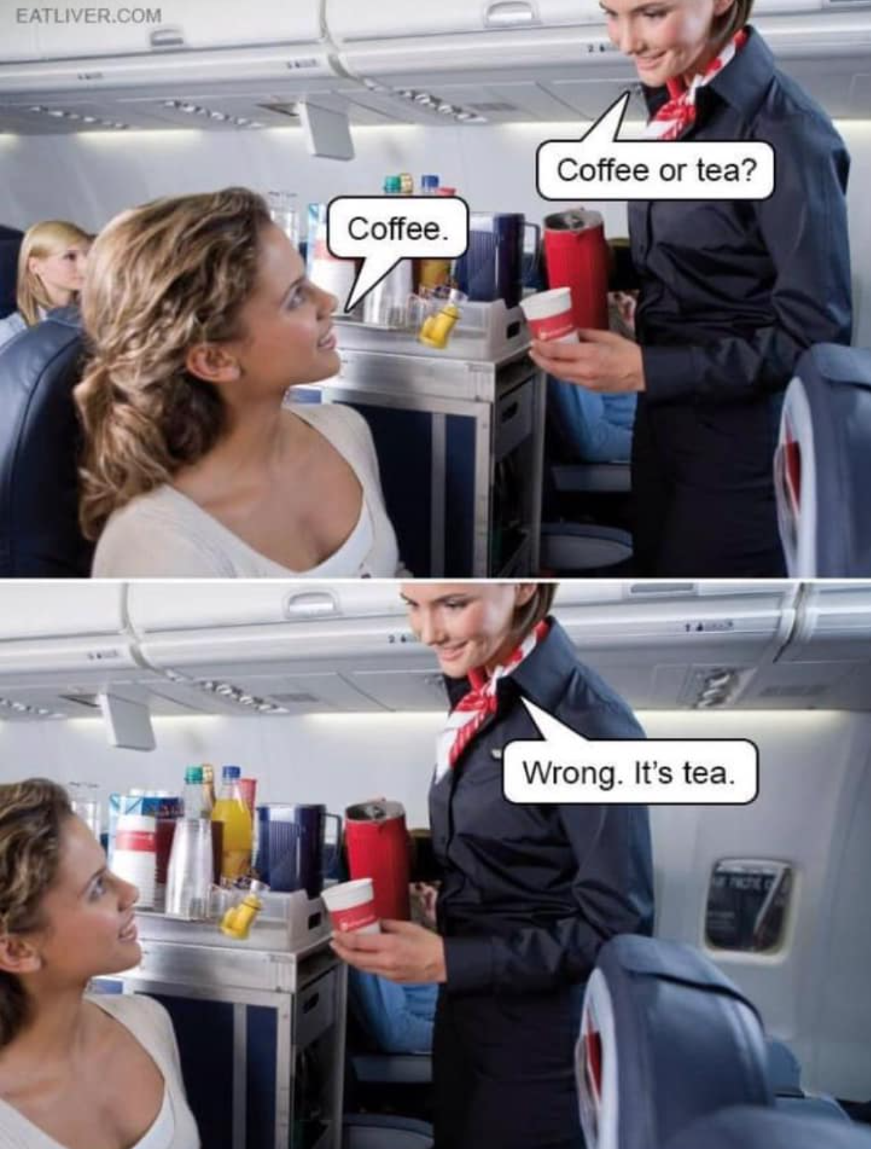 Coffee or tea?